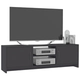 NNEVL TV Cabinet Grey 120x30x37.5 cm Chipboard