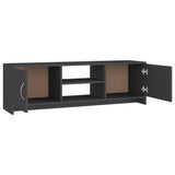 NNEVL TV Cabinet Grey 120x30x37.5 cm Chipboard