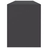 NNEVL TV Cabinet Grey 120x30x37.5 cm Chipboard