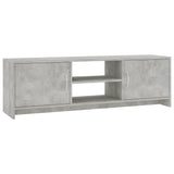 NNEVL TV Cabinet Concrete Grey 120x30x37.5 cm Chipboard