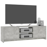NNEVL TV Cabinet Concrete Grey 120x30x37.5 cm Chipboard