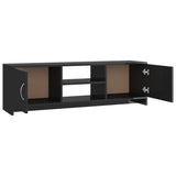 NNEVL TV Cabinet High Gloss Grey 120x30x37.5 cm Chipboard
