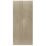 NNEVL Shoe Cabinet Sonoma Oak 80x35.5x180 cm Chipboard