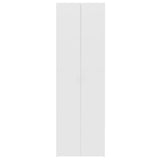 NNEVL Office Cabinet White 60x32x190 cm Chipboard
