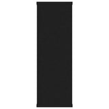 NNEVL Wall Shelves Black 104x20x58.5 cm Chipboard
