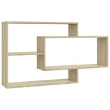 NNEVL Wall Shelves Sonoma Oak 104x20x58.5 cm Chipboard