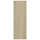 NNEVL Wall Shelves Sonoma Oak 104x20x58.5 cm Chipboard