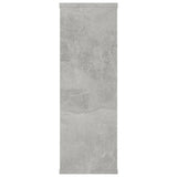 NNEVL Wall Shelves Concrete Grey 104x20x58.5 cm Chipboard