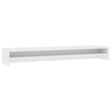 NNEVL Monitor Stand White 100x24x13 cm Chipboard