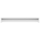 NNEVL Monitor Stand White 100x24x13 cm Chipboard