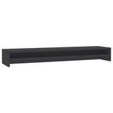 NNEVL Monitor Stand Grey 100x24x13 cm Chipboard