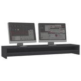 NNEVL Monitor Stand Grey 100x24x13 cm Chipboard