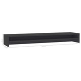 NNEVL Monitor Stand Grey 100x24x13 cm Chipboard