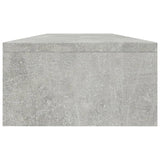 NNEVL Monitor Stand Concrete Grey 100x24x13 cm Chipboard