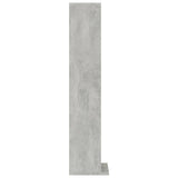 NNEVL CD Cabinet Concrete Grey 21x20x88 cm Engineered Wood