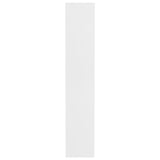 NNEVL Shoe Cabinet White 54x34x183 cm Chipboard