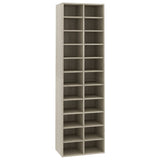 NNEVL Shoe Cabinet Sonoma Oak 54x34x183 cm Chipboard