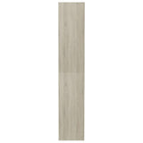 NNEVL Shoe Cabinet Sonoma Oak 54x34x183 cm Chipboard