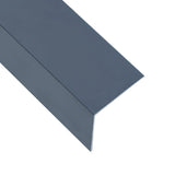 NNEVL L-shape 90° Angle Sheets 5 pcs Aluminium Anthracite 170cm 30x30 mm