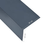 NNEVL L-shape 90° Angle Sheets 5 pcs Aluminium Anthracite 170cm 100x100 mm