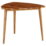 NNEVL Nesting Tables 2 pcs Solid Acacia Wood