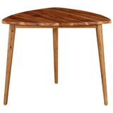 NNEVL Nesting Tables 2 pcs Solid Acacia Wood