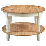 NNEVL Coffee Table 102x62.5x42 cm Solid Acacia Wood