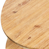 NNEVL Coffee Table 102x62.5x42 cm Solid Acacia Wood