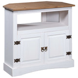 NNEVL Console Table Mexican Pine Corona Range White 80x43x78 cm