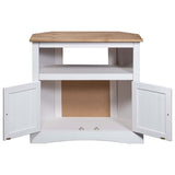 NNEVL Console Table Mexican Pine Corona Range White 80x43x78 cm