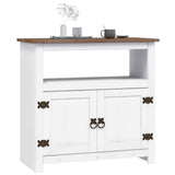 NNEVL TV Cabinet Mexican Pine Corona Range White 80x43x78 cm