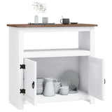 NNEVL TV Cabinet Mexican Pine Corona Range White 80x43x78 cm