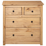 NNEVL Sideboard 80x40x83 cm Pinewood Panama Range