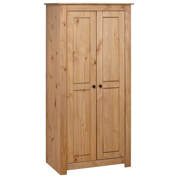 NNEVL Wardrobe 80x50x171.5 cm Solid Pine Panama Range