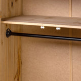 NNEVL Wardrobe 80x50x171.5 cm Solid Pine Panama Range