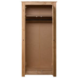 NNEVL Wardrobe 80x50x171.5 cm Solid Pine Panama Range