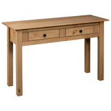 NNEVL Console Table 110x40x72 cm Solid Pine Wood Panama Range