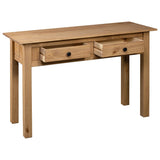 NNEVL Console Table 110x40x72 cm Solid Pine Wood Panama Range