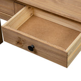 NNEVL Console Table 110x40x72 cm Solid Pine Wood Panama Range