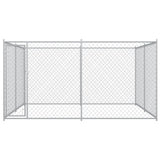 NNEVL Outdoor Dog Kennel 383x383x185 cm