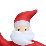 NNEVL Christmas Inflatable Santa Claus LED IP44 600 cm XXL