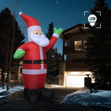 NNEVL Christmas Inflatable Santa Claus LED IP44 600 cm XXL