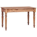 NNEVL Desk with Drawers 117x57x75 cm Solid Reclaimed Wood