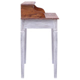 NNEVL Writing Desk with Drawers 90x50x101 cm Solid Reclaimed Wood