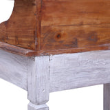 NNEVL Writing Desk with Drawers 90x50x101 cm Solid Reclaimed Wood