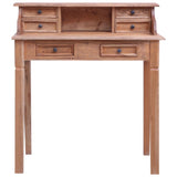 NNEVL Writing Desk with Drawers 90x50x101 cm Solid Reclaimed Wood