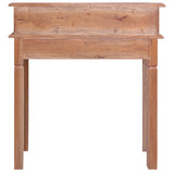 NNEVL Writing Desk with Drawers 90x50x101 cm Solid Reclaimed Wood