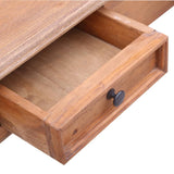 NNEVL Writing Desk with Drawers 90x50x101 cm Solid Reclaimed Wood