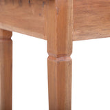 NNEVL Writing Desk with Drawers 90x50x101 cm Solid Reclaimed Wood