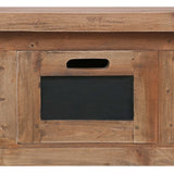 NNEVL TV Cabinet with 3 Drawers 120x30x40 cm Solid Mahogany Wood